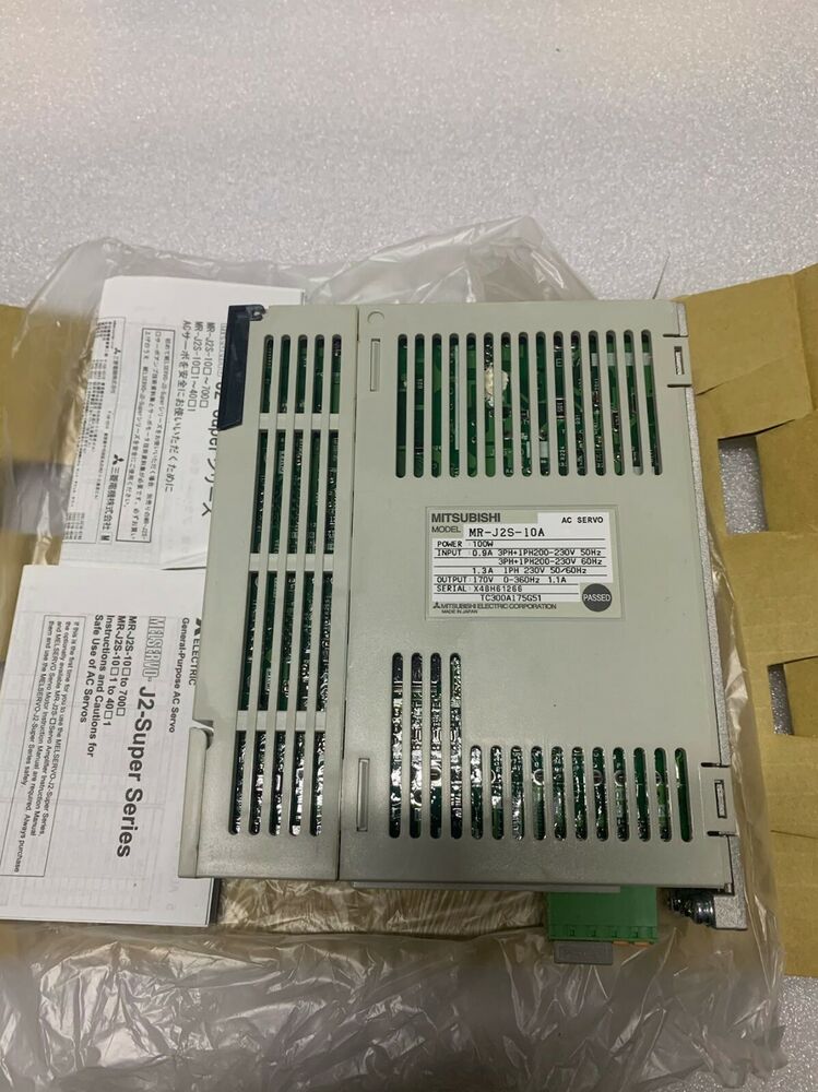 New Original Mitsubishi Servo Driver MR-J2S-10A MRJ2S10A Free Expedited Shipping DHL / UPS / FedEX