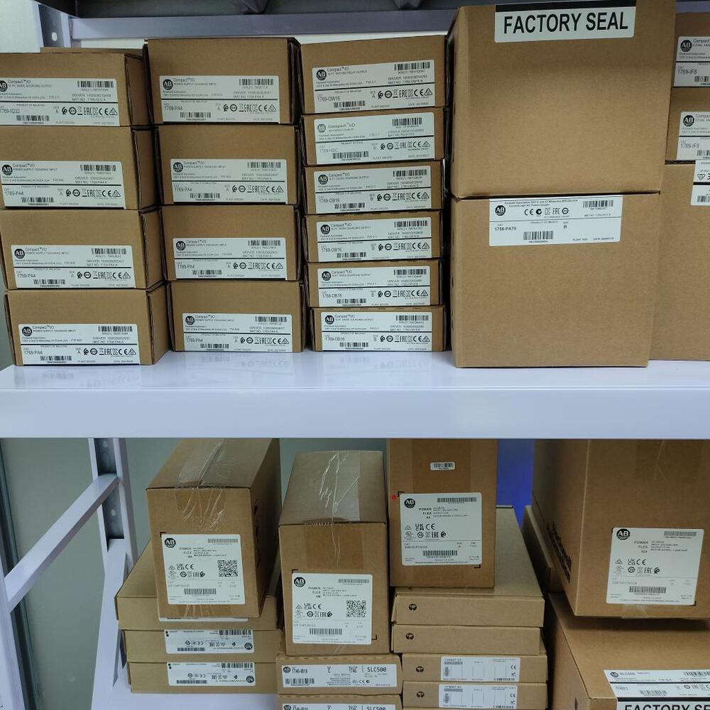 New Factory Sealed Allen-Bradley 1769-L38ERM CompactLogix 1769-L38ERM Surplus DHL / UPS / FedEx