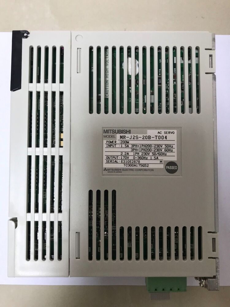 MITSUBISHI AC SERVO DRIVER MR-J2S-20B-T004 NEW ORIGINAL FREE EXPEDITED SHIPPING DHL / UPS / FedEx