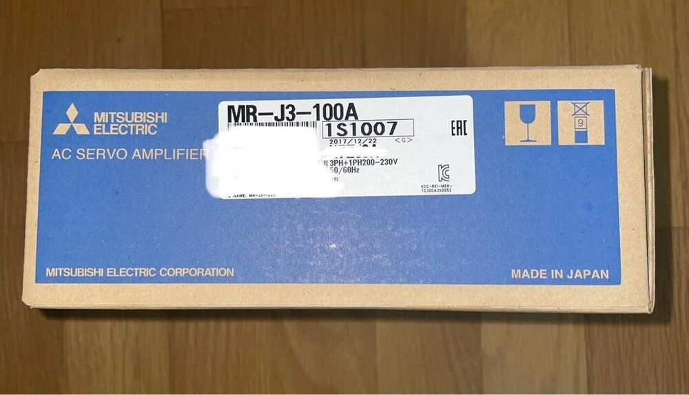 Mitsubishi MR-J3-100A AC AC Motion Servo Drive Amplifier from Japan New UPS / DHL / Fedex