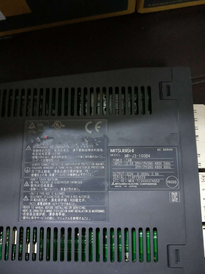 1PC MITSUBISHI AC SERVO DRIVER MR-J3-100B4 MRJ3100B4 NEW ORIGINAL FREE SHIPPING DHL / UPS / FedEX