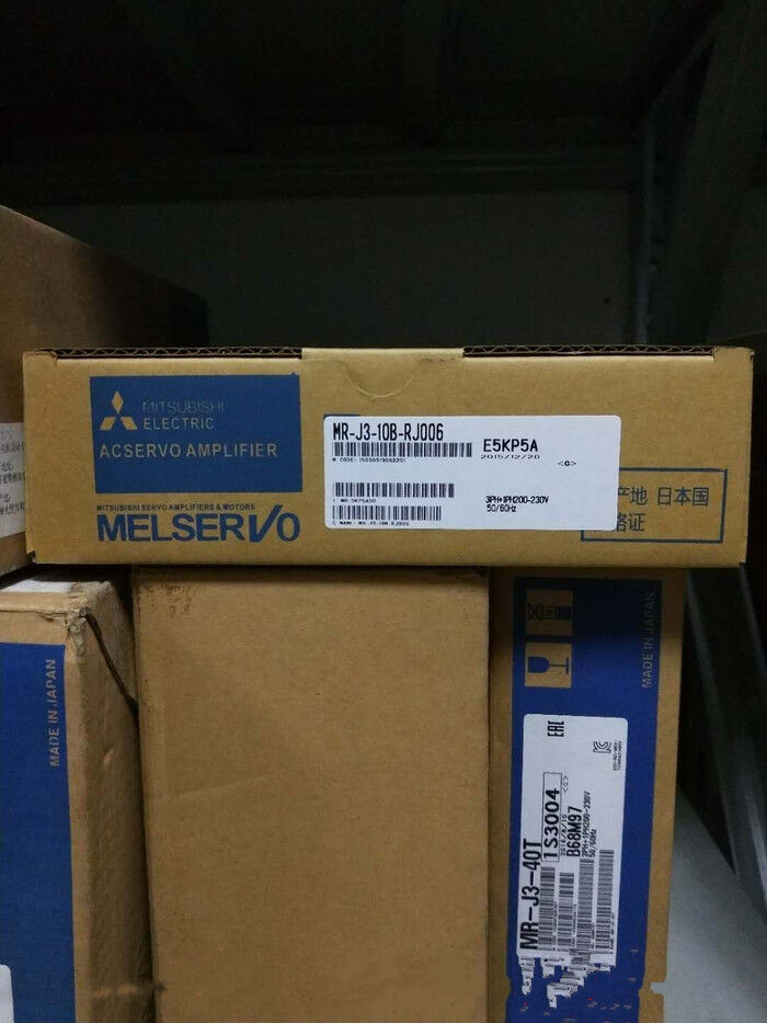 MITSUBISHI AC SERVO DRIVER MR-J3-10B-RJ006 NEW ORIGINAL FREE EXPEDITED SHIPPING DHL / UPS / FedEx