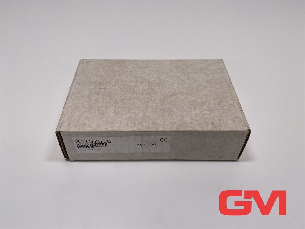 B&R Analog Input Module 3AI375.6 AI375 Revision D0 2005