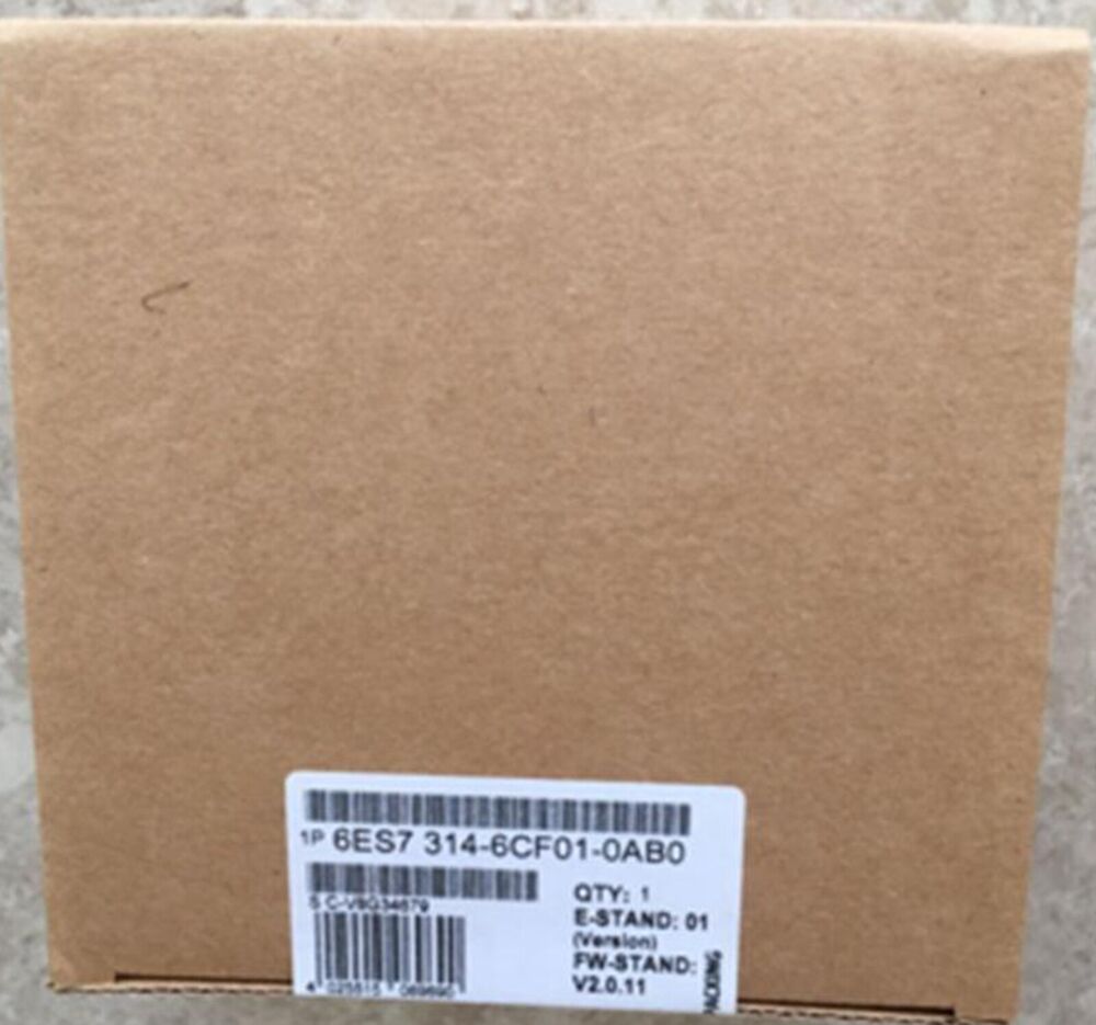 NEW Siemens 6ES7314-6CF01-0AB0 Smart PLC Module 6ES7 314-6CF01-0AB0 SEM91 DHL / UPS / FedEx