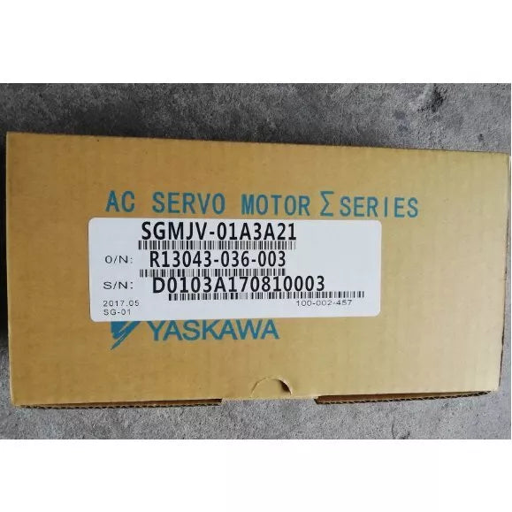 1PC New Yaskawa SGMJV-01A3A21 Servo Motor Expedited Shipping SGMJV01A3A21
