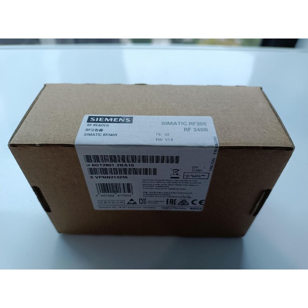 New Siemens 6GT2 801-2BA10 6GT2801-2BA10 SIMATIC RF300 Reader RF340R (GEN2)