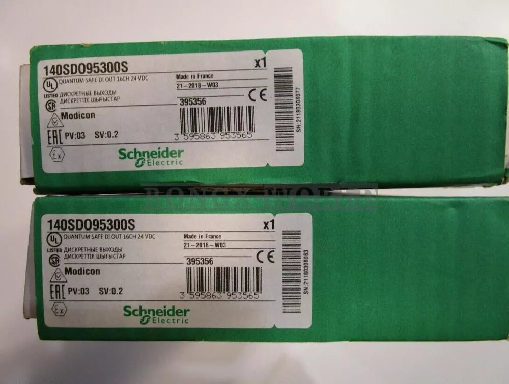 1PC New Schneider Modicon 140SDO95300S Safety DC Discrete Output Module DHL / UPS / FedEX
