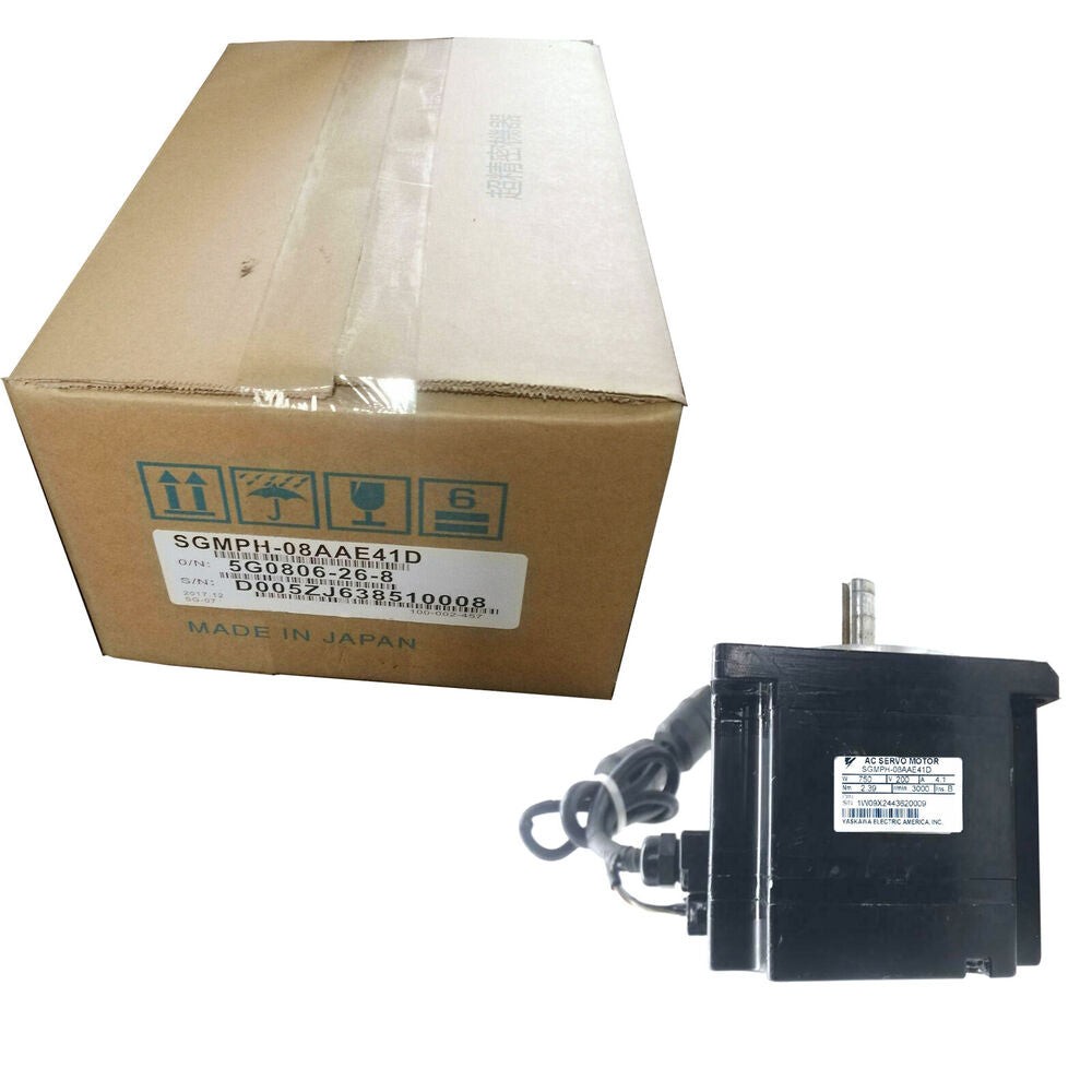 1PC New Yaskawa SGMPH-08AAE41D Servo Motor Expedited Shipping