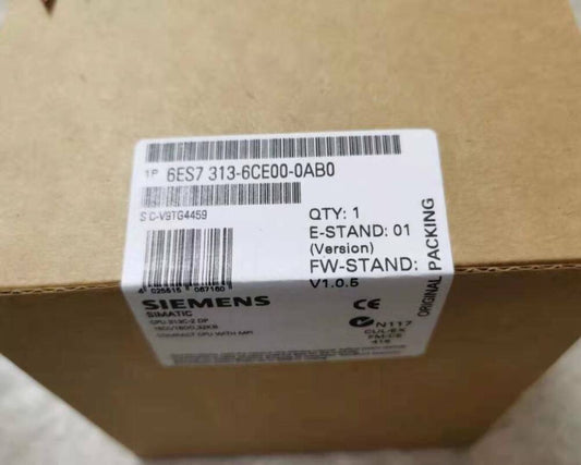 Siemens 6ES7313-6CE00-0AB0 6ES7 313-6CE00-0AB0 PLC Moudle New In Box