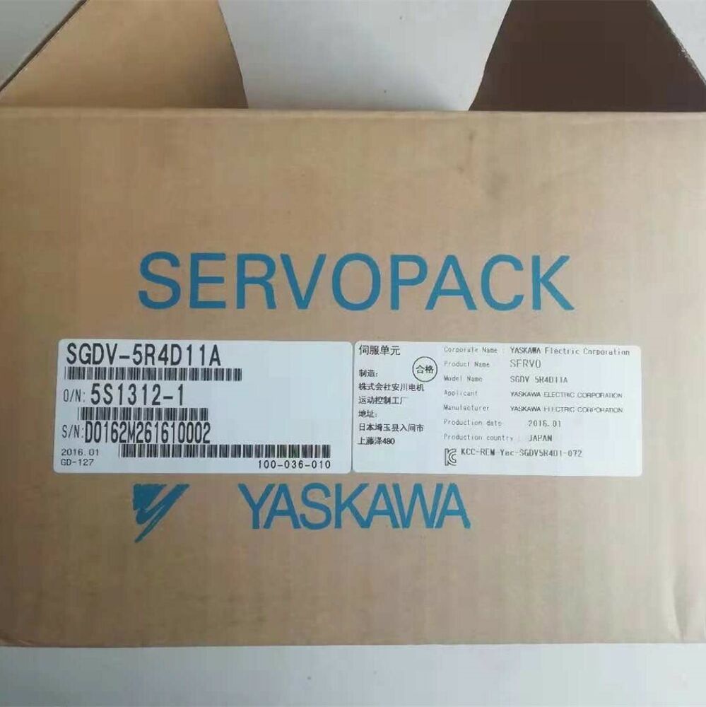 1PC New Yaskawa SGDV5R4D11A Servo Driver Expedited Shipping