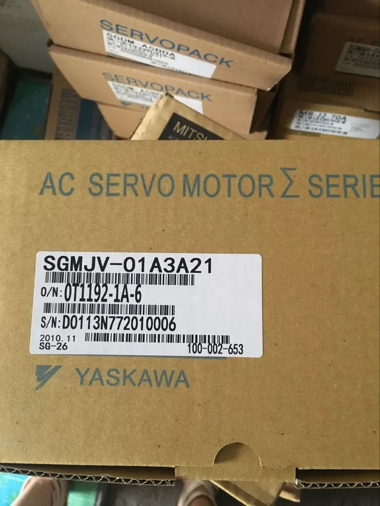 1PC New Yaskawa SGMJV01A3A21 Servo Motor Expedited Shipping