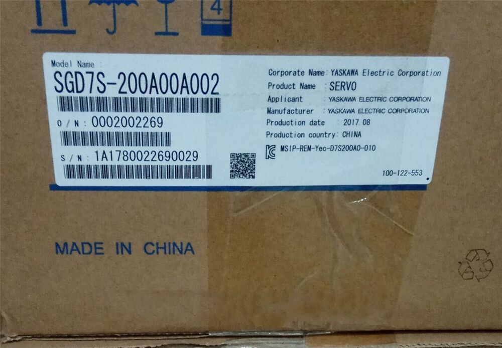 1PC New Yaskawa SGD7S-200A00A002 Servo Driver Expedited Shipping