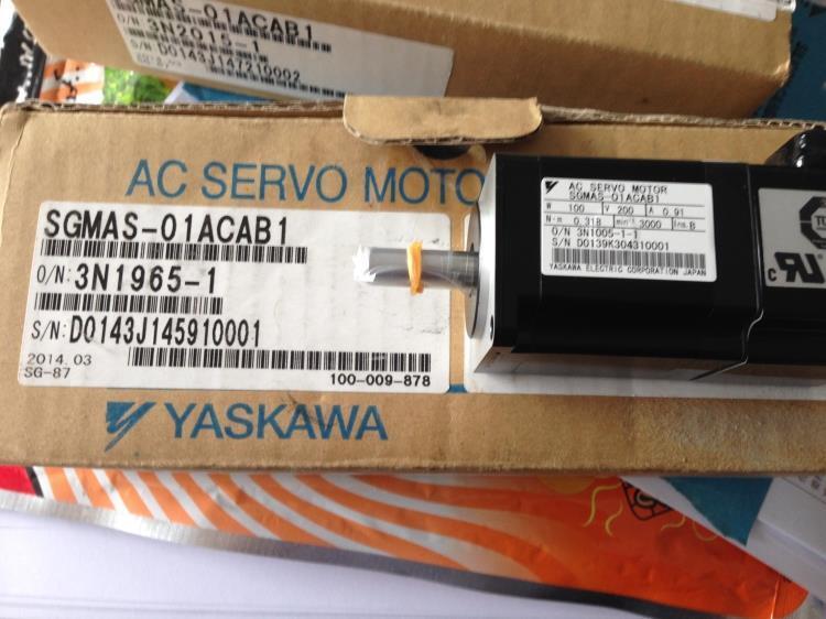 1PC New Yaskawa SGMAS-01ACAB1 Servo Motor Expedited Shipping SGMAS01ACAB1
