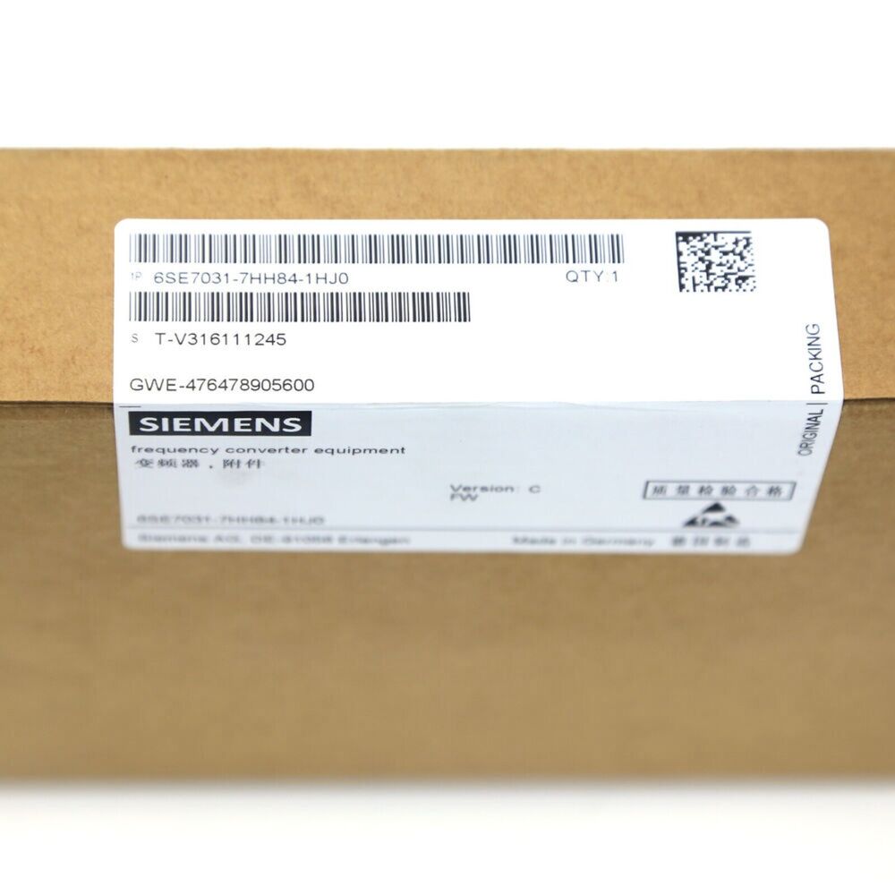 NewSiemens 6SE7031-7HH84-1HJ0 6SE70317HH841HJ0 SIMOVERT Master drives Control