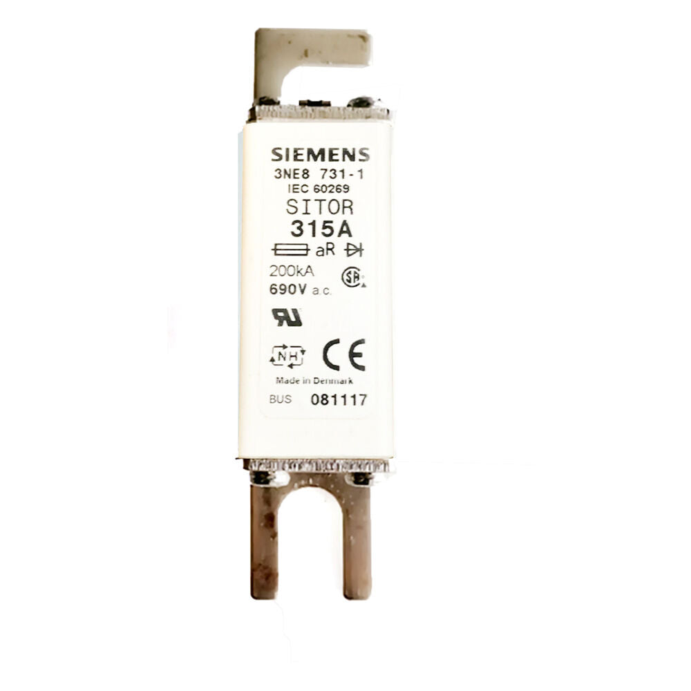 New In Box SIEMENS 3NE8731-1 315A 3NE8 731-1 Fuse 315A 690V DHL / UPS / FedEx