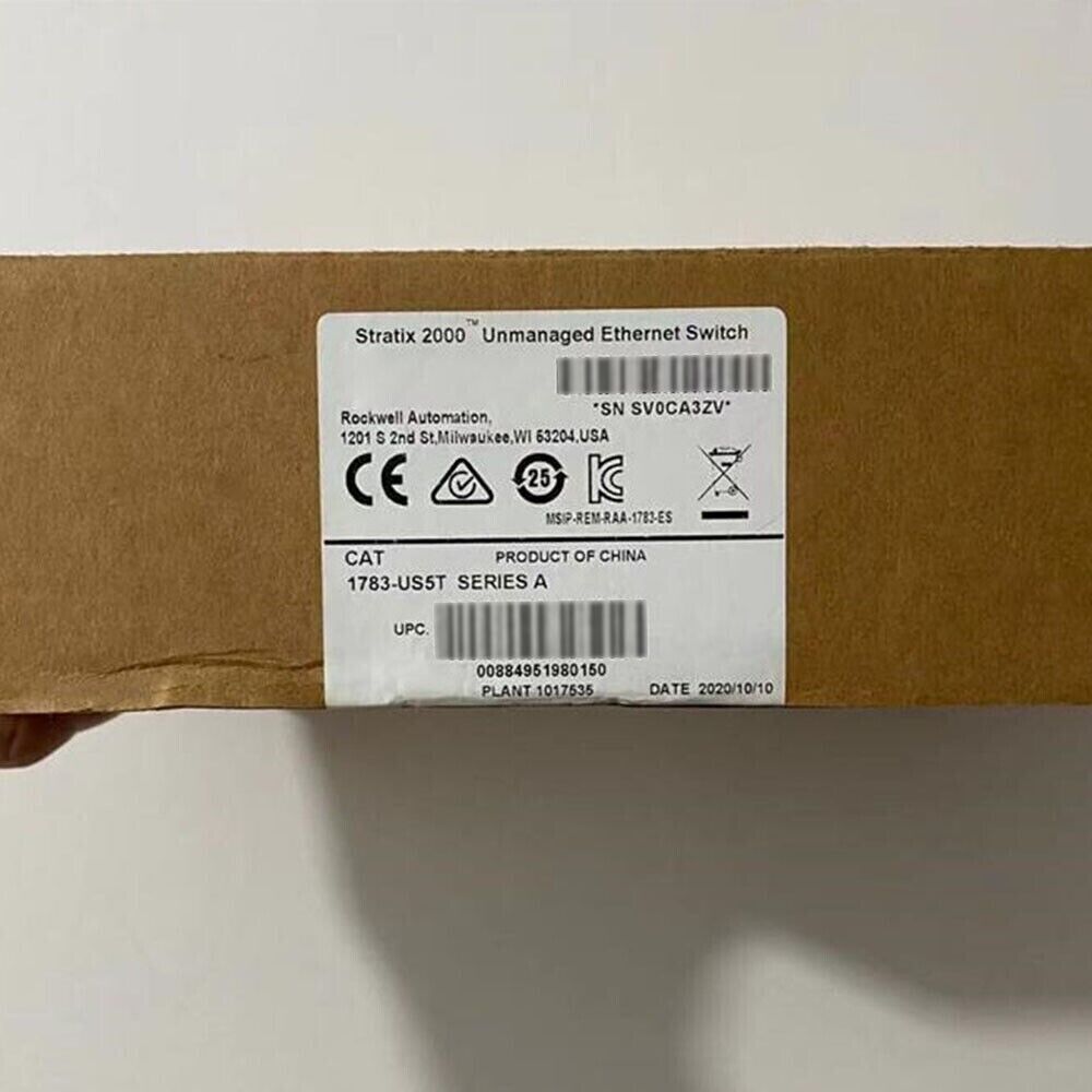Allen Bradley 1783-US5T /A Stratix 2000 Ethernet Switch 1783US5T DHL / UPS / FedEx