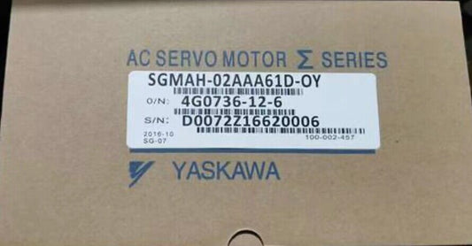 1PC New Yaskawa SGMAH-02AAA61D-0Y Servo Motor Expedited Shipping