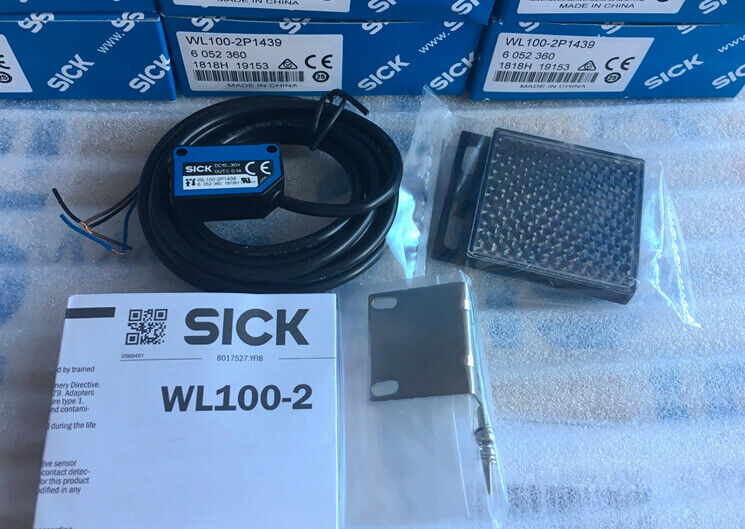 1PC New SICK WL100-2P1439 Photoelectric Switch Free Shipping WL1002P1439 DHL / UPS / FedEx