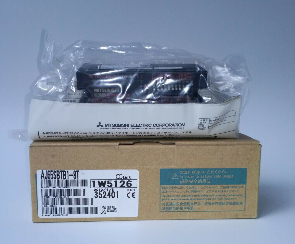 1PC MITSUBISHI PLC AJ65SBTB1-8T New In Box AJ65SBTB1-8T Expedited Shipping DHL / UPS / FedEx