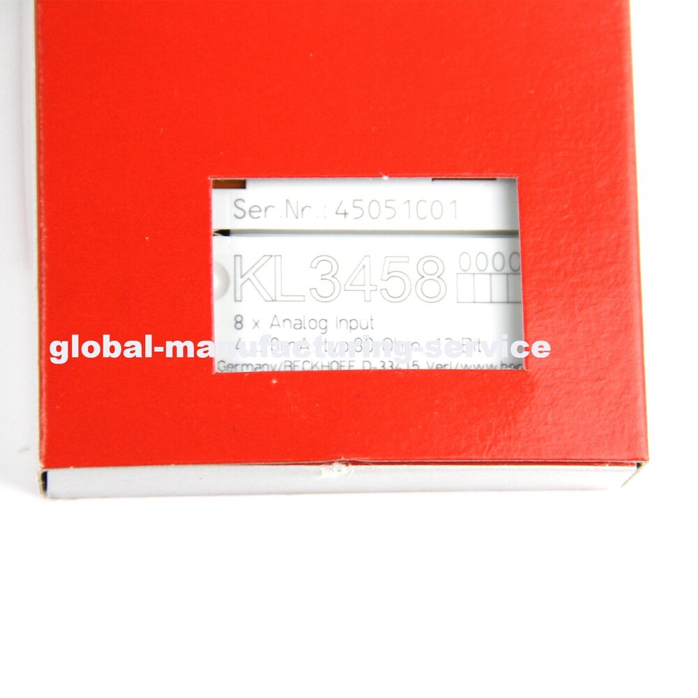 NEW Beckhoff KL3458 PLC Module KL 3458 DHL / UPS / FedEx