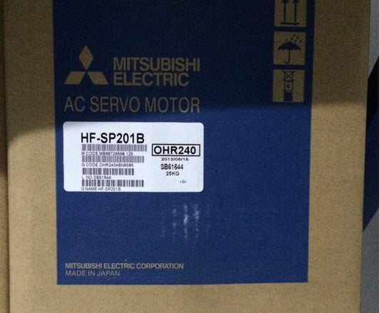 Mitsubishi HF-SP201B AC Servo Motor HFSP201B New In Box Expedited Shipping DHL / UPS / FedEx