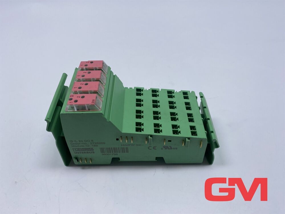Phoenix Contact Inline Clamp IB IL 24 DO 8 Inline Terminal 2726269 24VDC Id:189