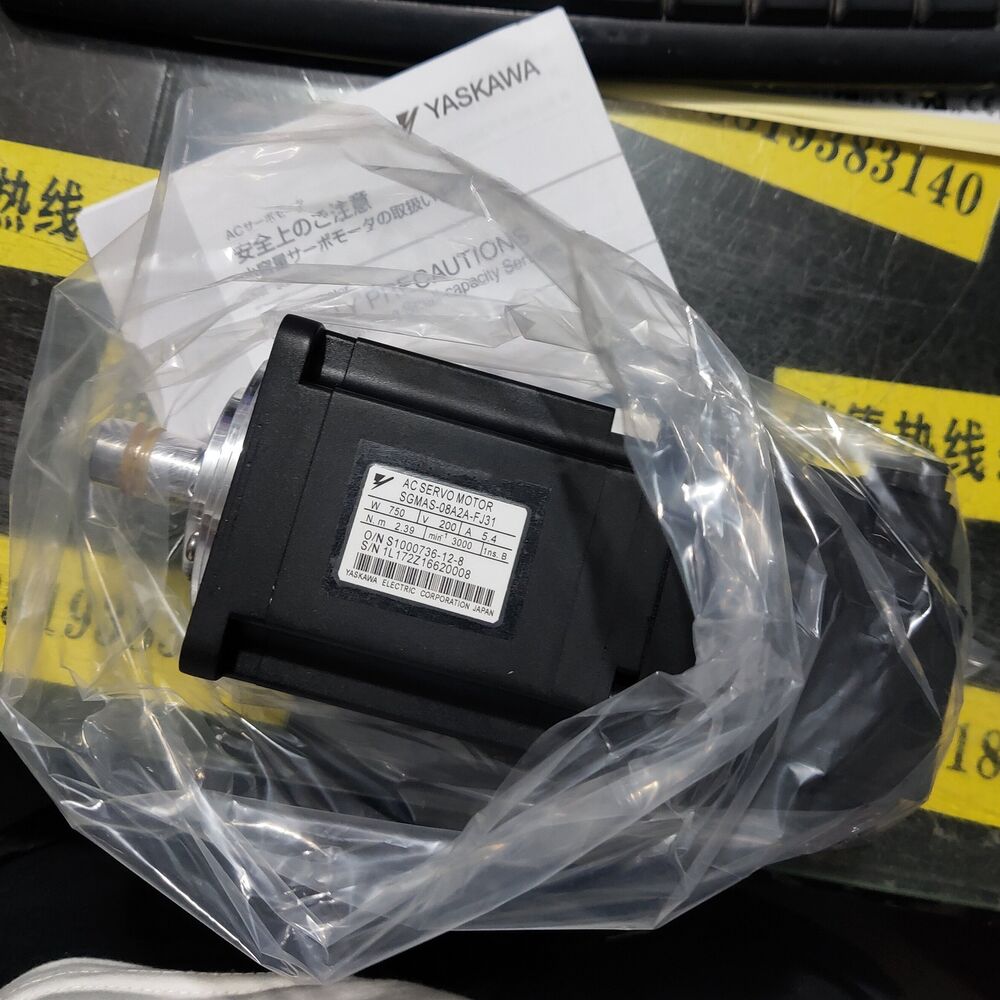 1PC New Yaskawa SGMAS-08A2A-FJ31 Servo Motor Expedited Shipping
