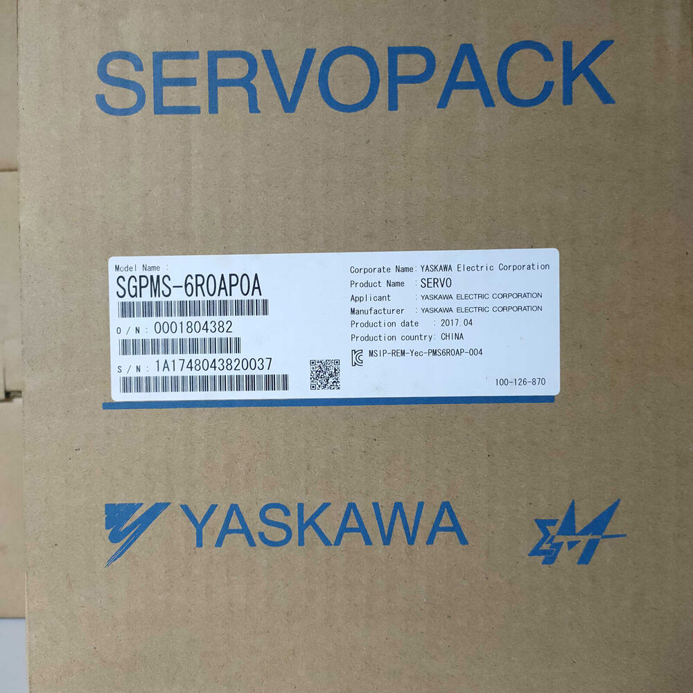 1PC New Yaskawa SGPMS-6R0AP0A Servo Driver Expedited Shipping