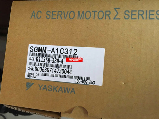 1PC New Yaskawa SGMM-A1C312 Servo Motor Expedited Shipping SGMMA1C312