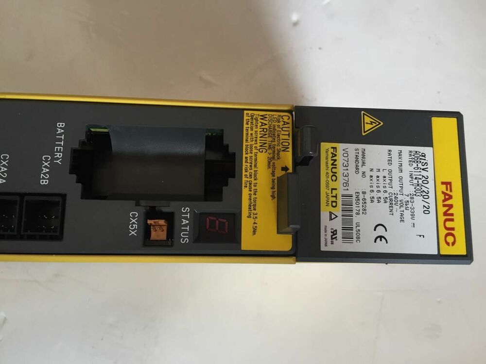 USED FANUC A06B-6114-H303 Servo Drive Expendited Shipping DHL / UPS / FedEx