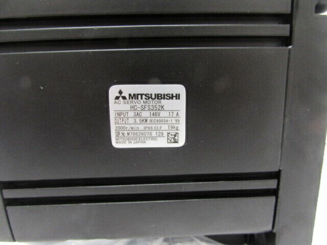 New Original Mitsubishi Ac Servo Motor HC-SFS352K HCSFS352K Free Expedited Ship DHL / UPS / FedEx