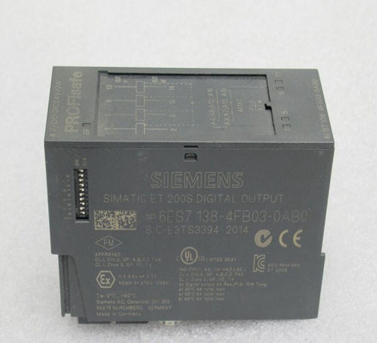 NEW SIEMENS 6ES7 138-4FB03-0AB0 Digital Output Module DHL / UPS / FedEx