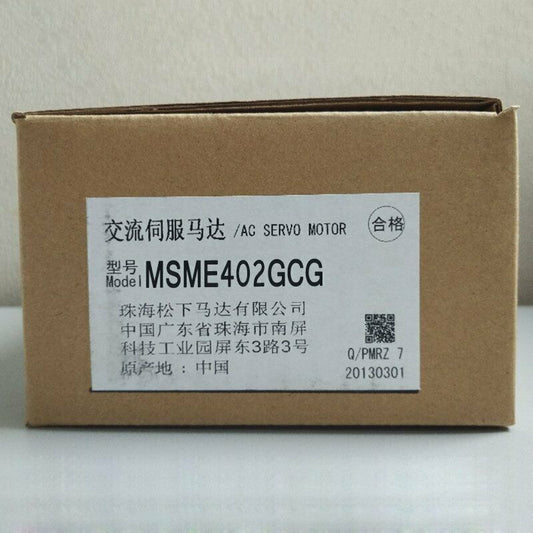 1PC New In Box Panasonic MSME402GCG Servo Motor Expedited Shipping