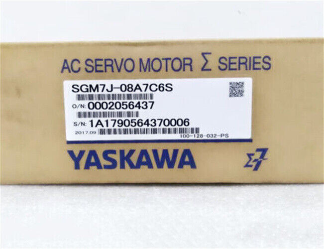 1PC New Yaskawa SGM7J-08A7C6S Servo Motor Expedited Shipping SGM7J08A7C6S