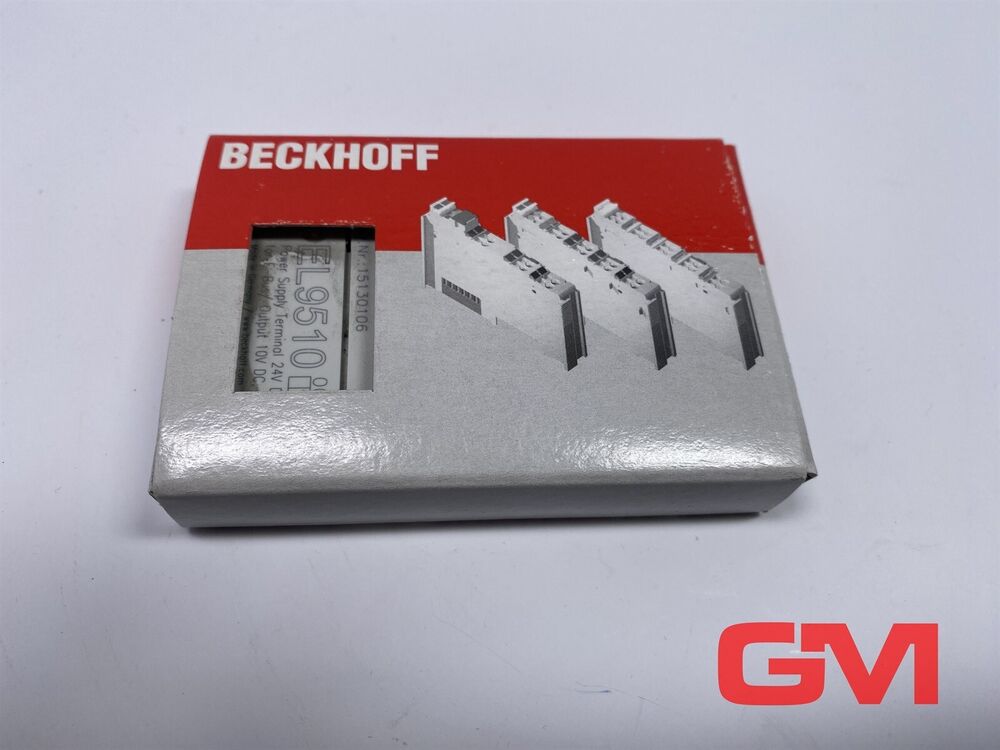 Beckhoff Netzteilklemme EL9510 Power Supply Terminal From: 10 5v Ein : 24VDC