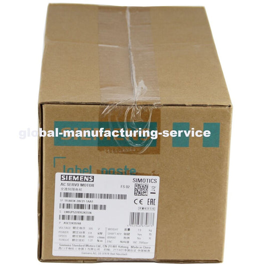 New In Box SIEMENS 1FL6034-2AF21-1AA1 Servo Motor DHL / UPS / FedEx