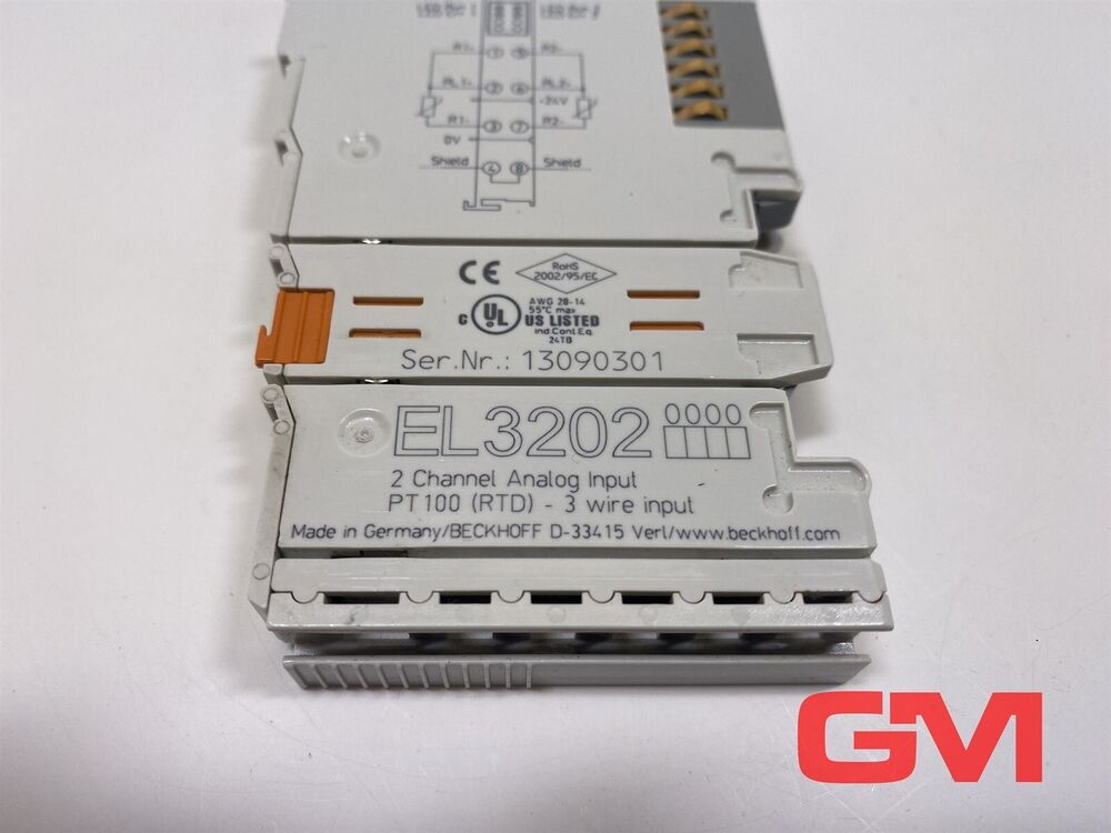 Beckhoff Ethercat - Terminal EL3202 2-Kanal Analog PT100 ( Rtd)