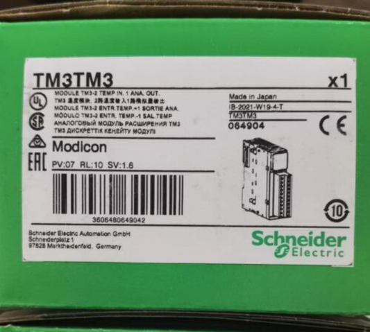 1PC New Schneider TM3TM3 Temperature Input Module Expedited Shipping DHL / UPS / FedEx