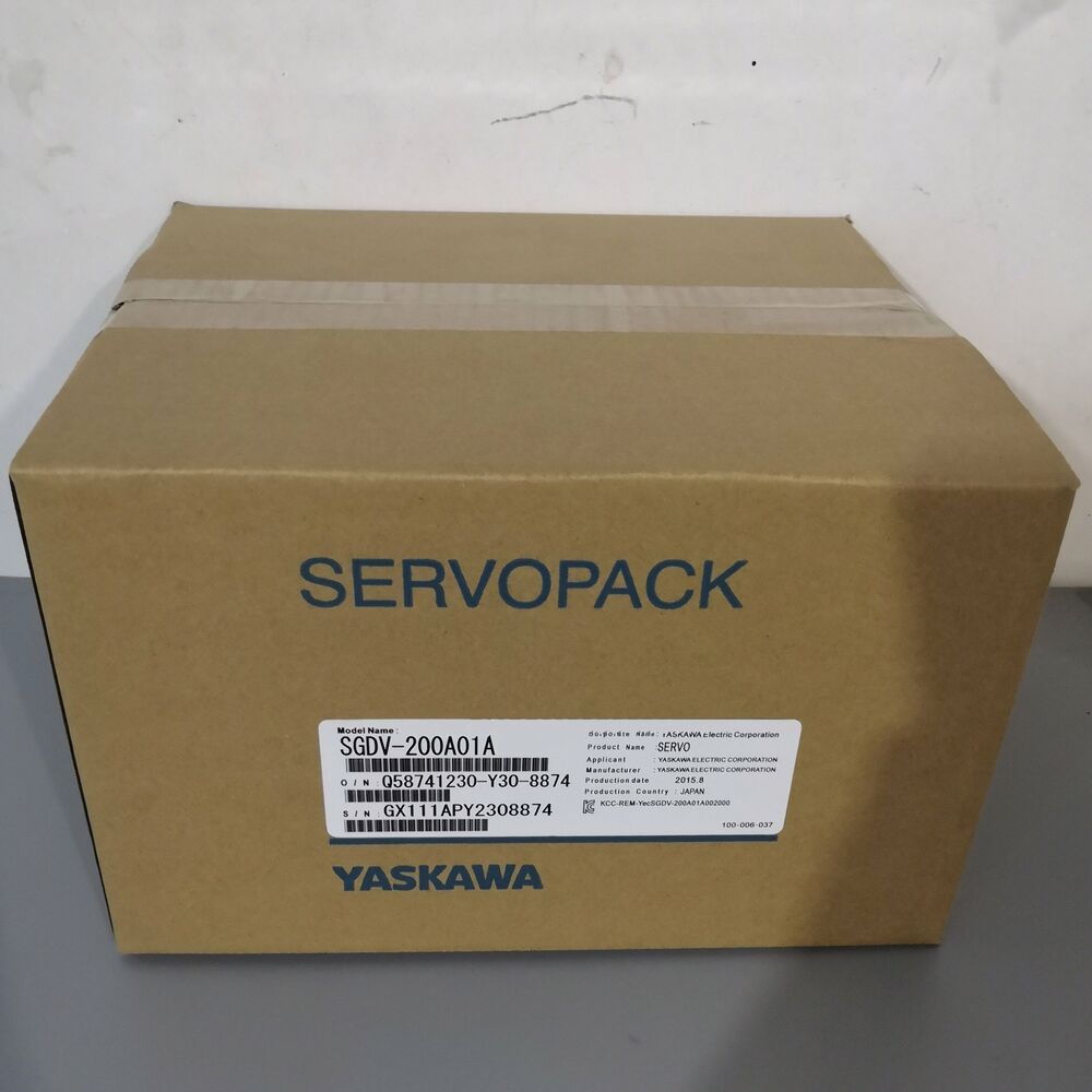 Yaskawa SGDV-200A01A AC Servo Drive SGDV200A01A New In Box Expedited Shipping DHL / UPS / FedEx
