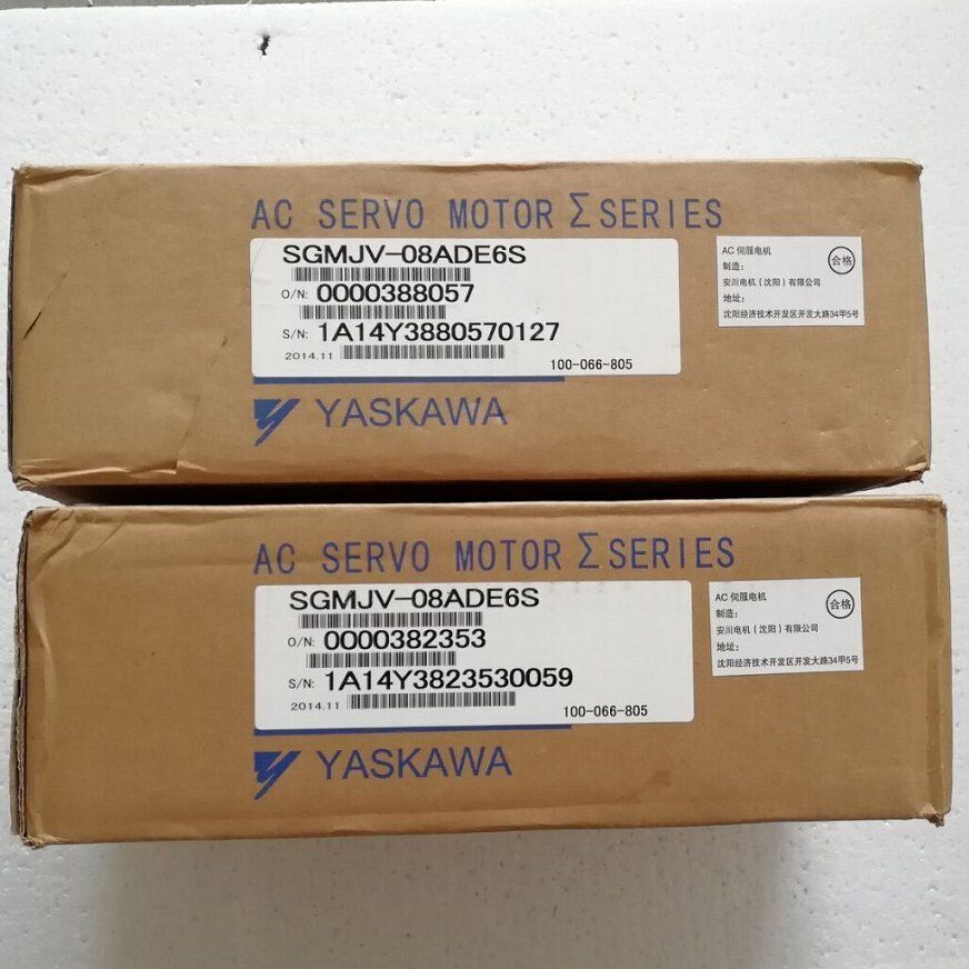 1PC New Yaskawa SGMJV-08ADE6S Servo Motor Expedited Shipping SGMJV08ADE6S