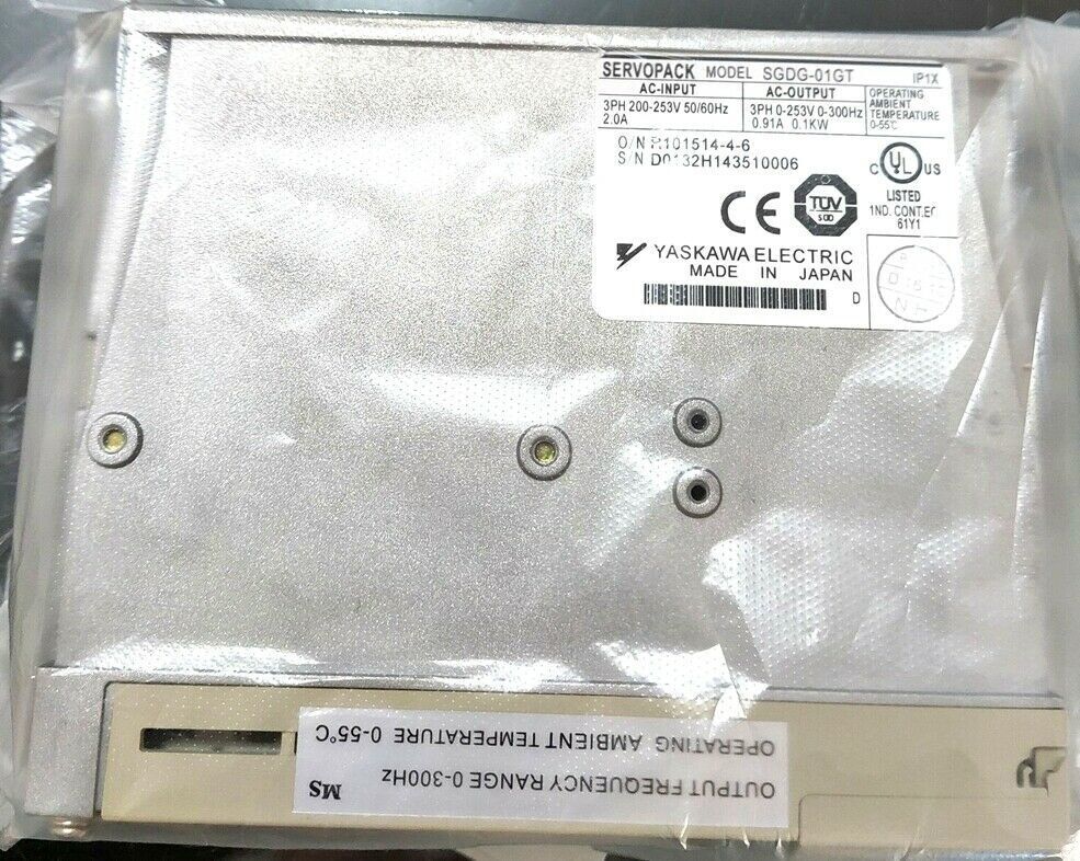 1PC New Yaskawa SGDG-01GT Servo Driver Expedited Shipping