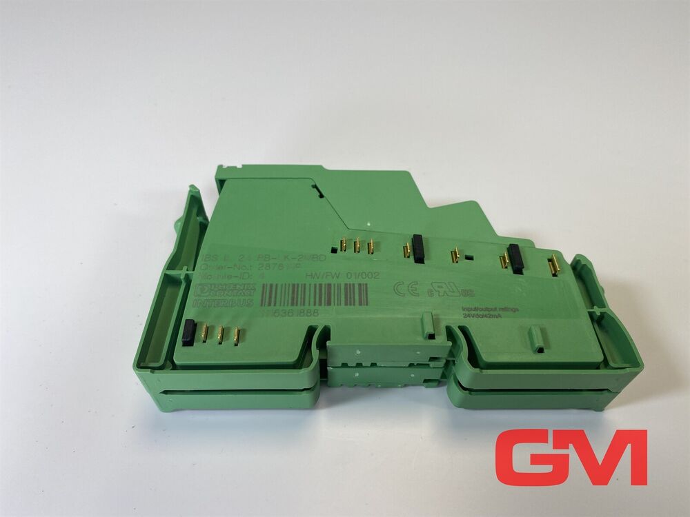 Phoenix Contact Branch Terminal 2878159 IBS IL 24 RB-LK-2MBD Hw / Fw 01/002