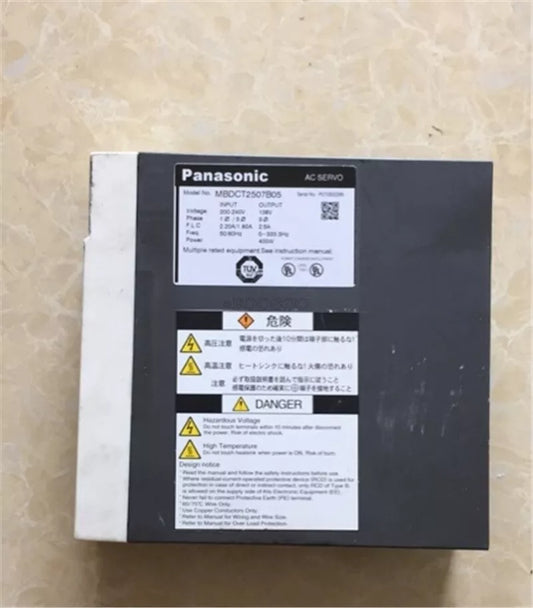 1PC New In Box Panasonic MBDCT2507B05 Servo Drive Expedited Shipping