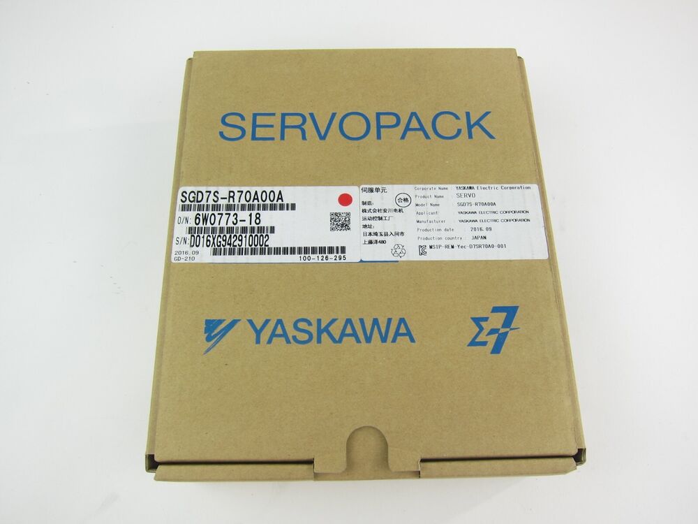 1PC New Yaskawa SGD7S-R70A00A Servo Driver Expedited Shipping