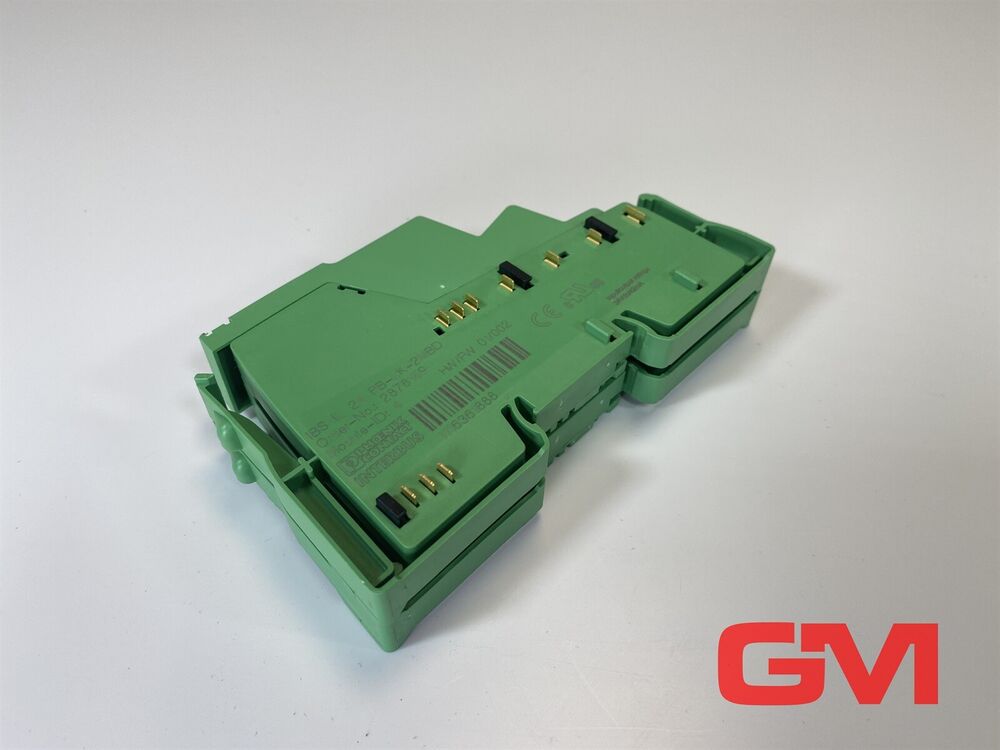 Phoenix Contact Branch Terminal 2878159 IBS IL 24 RB-LK-2MBD Hw / Fw 01/002