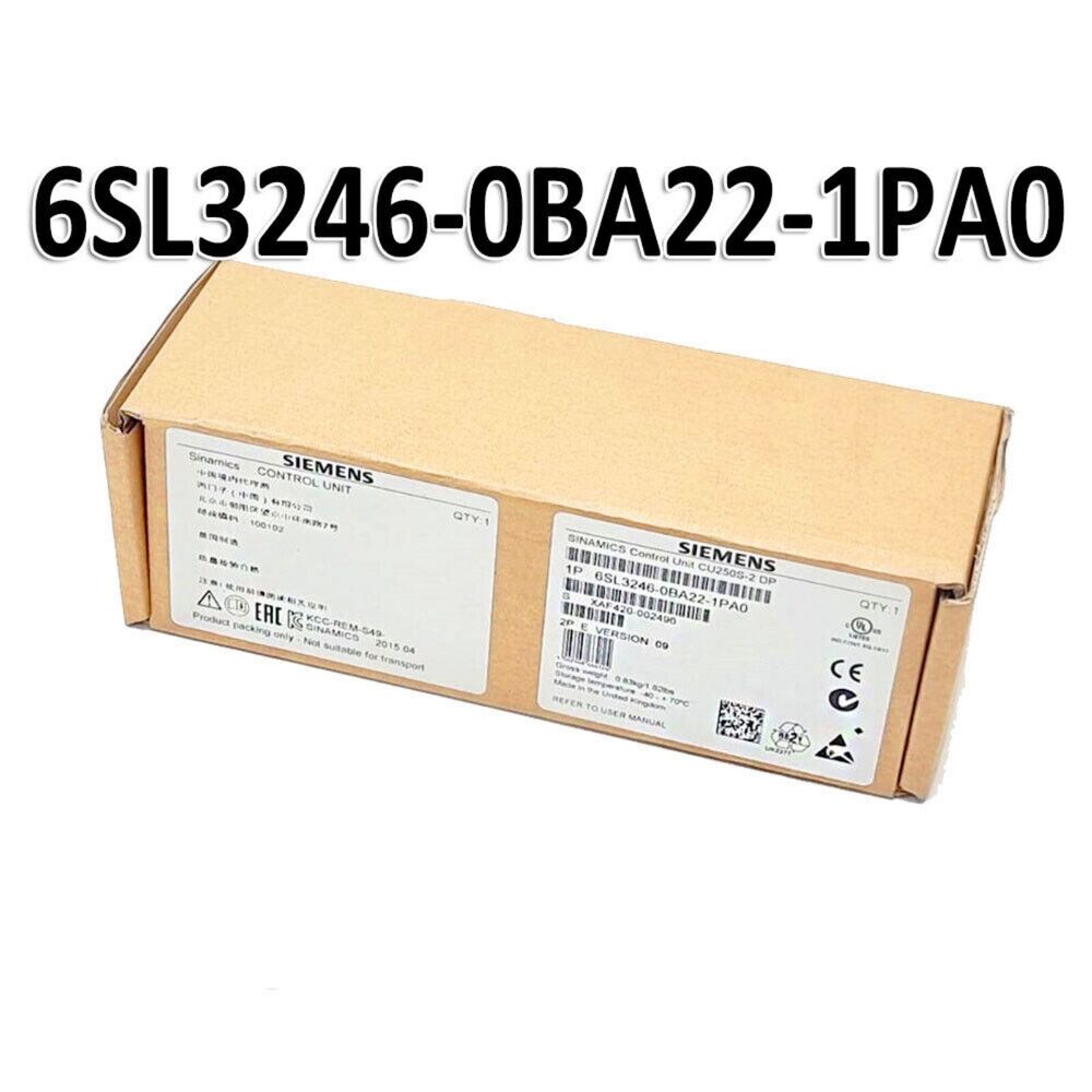 New Siemens 6SL3246-0BA22-1PA0 G120 CONTROL UNIT CU250S-2 DP 6SL3 246-0BA22-1PA0