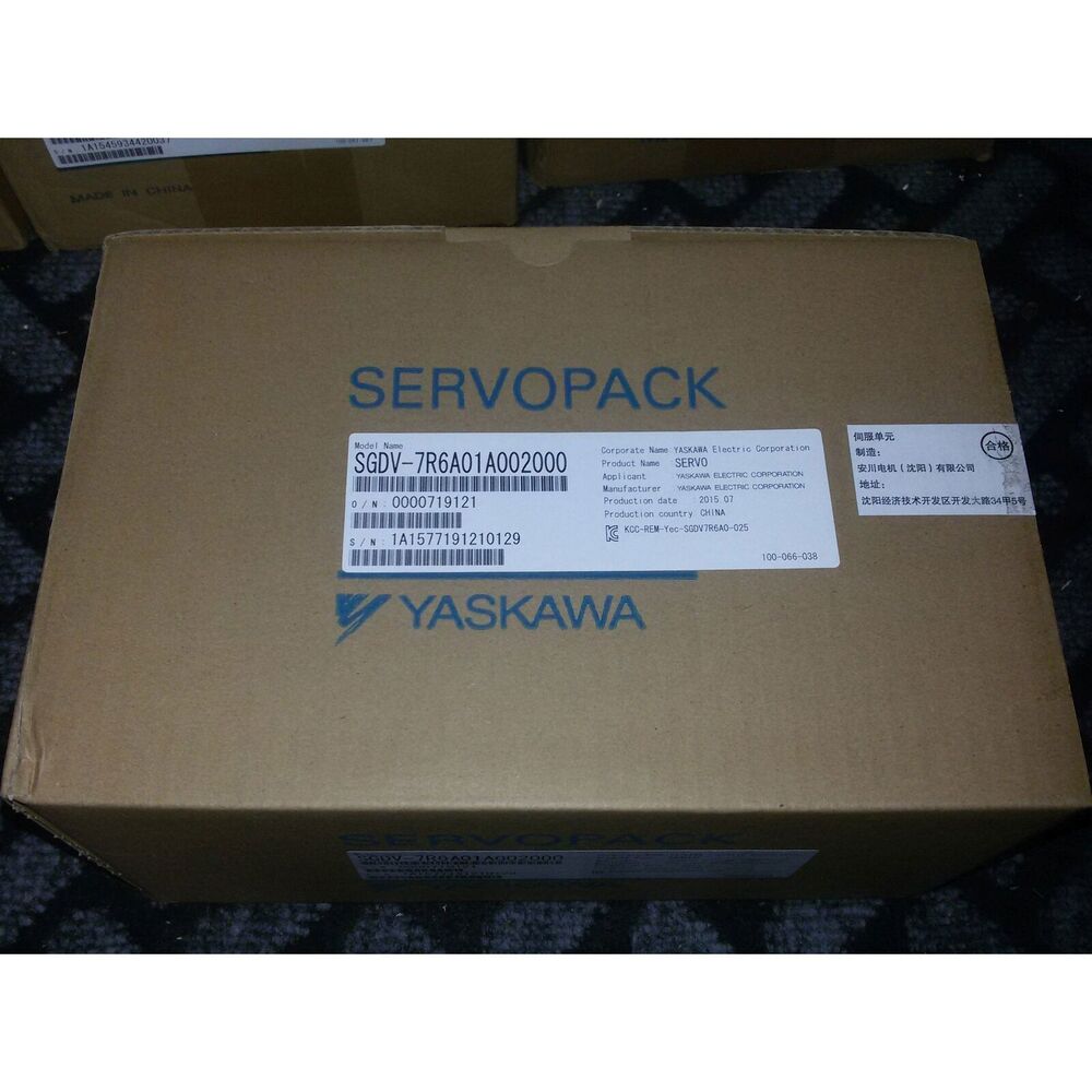 1PC New Yaskawa SGDV-7R6A01A002000 Servo Driver Expedited Shipping