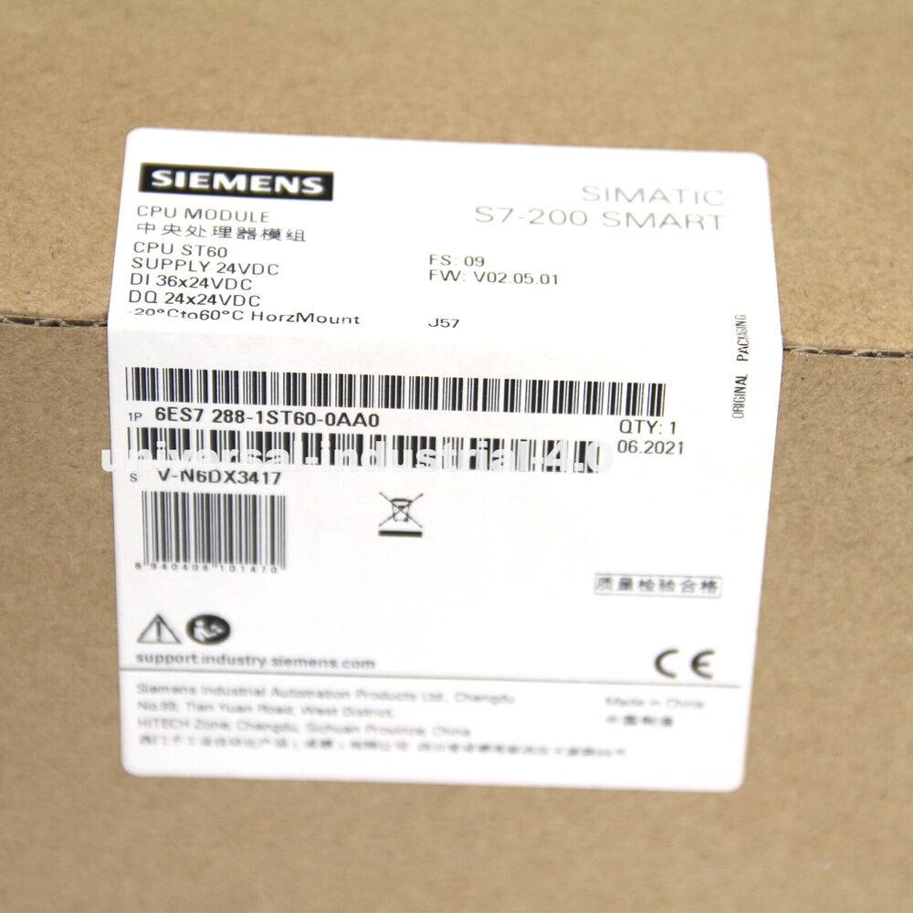 NEW SIEMENS 6ES7 288-1ST60-0AA0 6ES7288-1ST60-0AA0 CPU Module DHL / UPS / FedEx