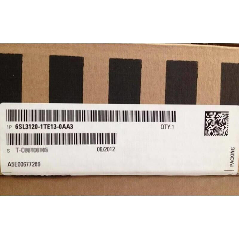 6SL3120-1TE13-0AA3 New Siemens 6SL3 120-1TE13-0AA3 SINAMICS S120 Single Motor