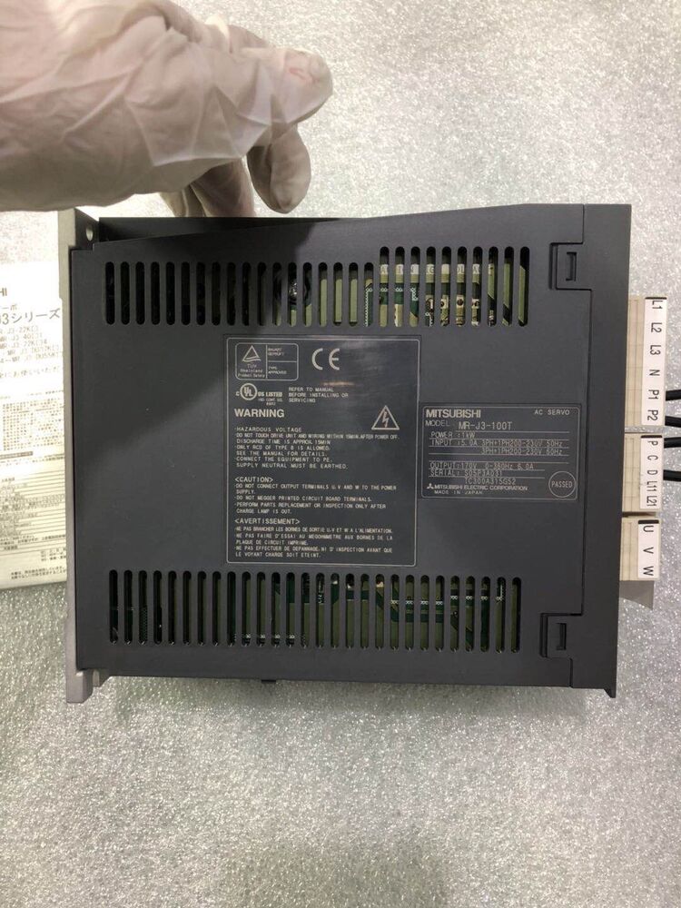 1PC NEW MITSUBISHI AC SERVO DRIVER MR-J3-100T MRJ3100T FREE EXPEDITED SHIPPING DHL / UPS / FedEx